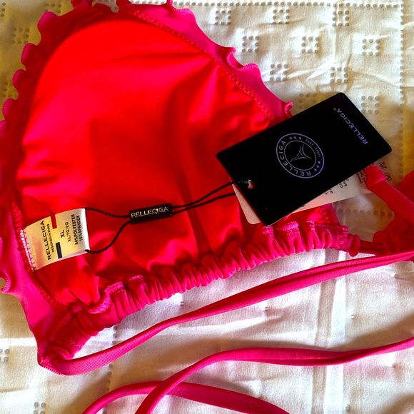 RELLECIGA Women's Wavy Bikini Set Size XL - Picture 6 of 8